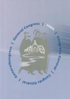 General Congress 2009 - Congreso General - Generalkongress