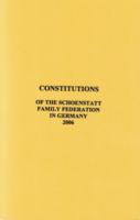 Constitutions of the Schoenstatt Family Federation in Germany 2006